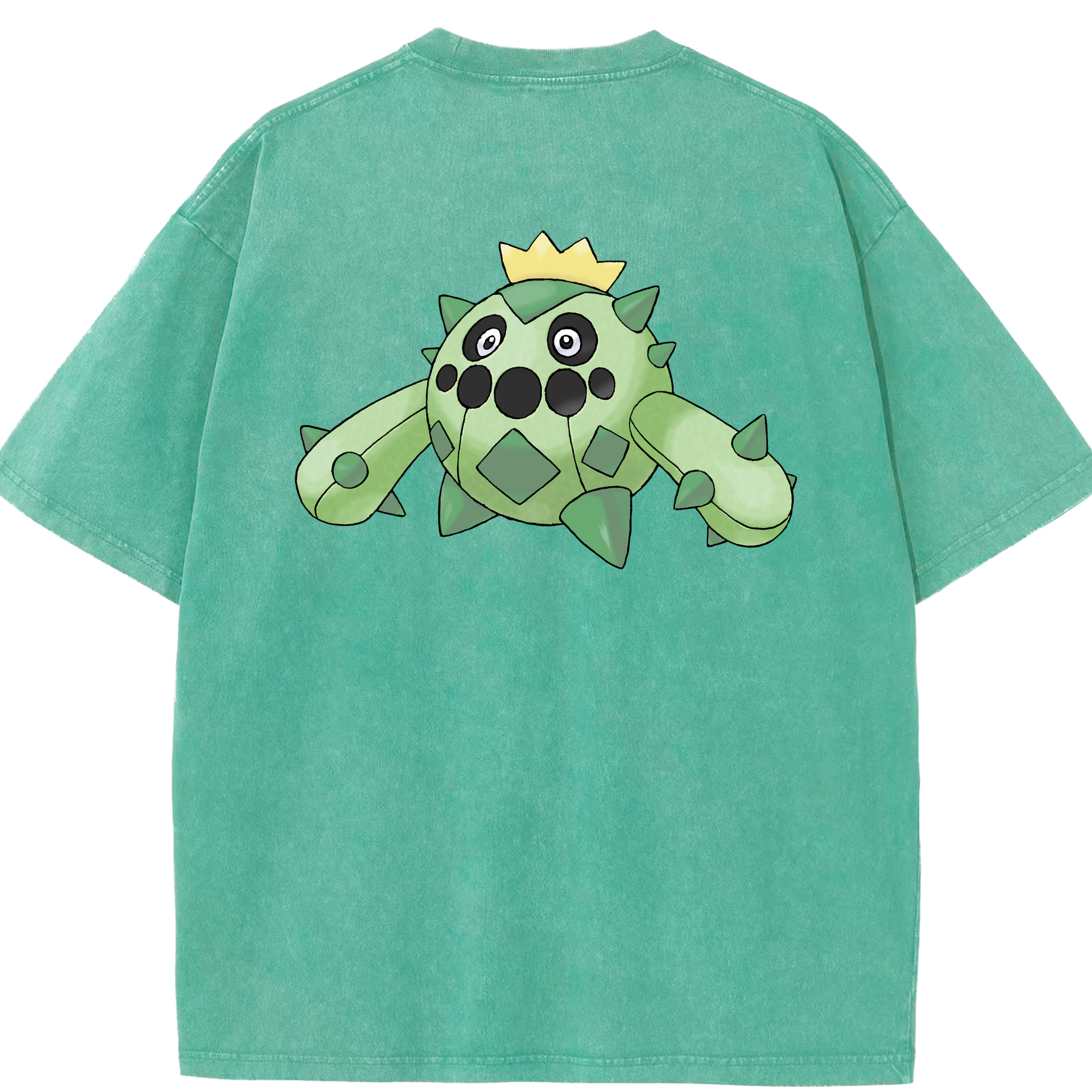 （画像用） ポケットモンスター Pokémon 綿100% ヴィンテージ風 半袖Tシャツ（背面プリント）